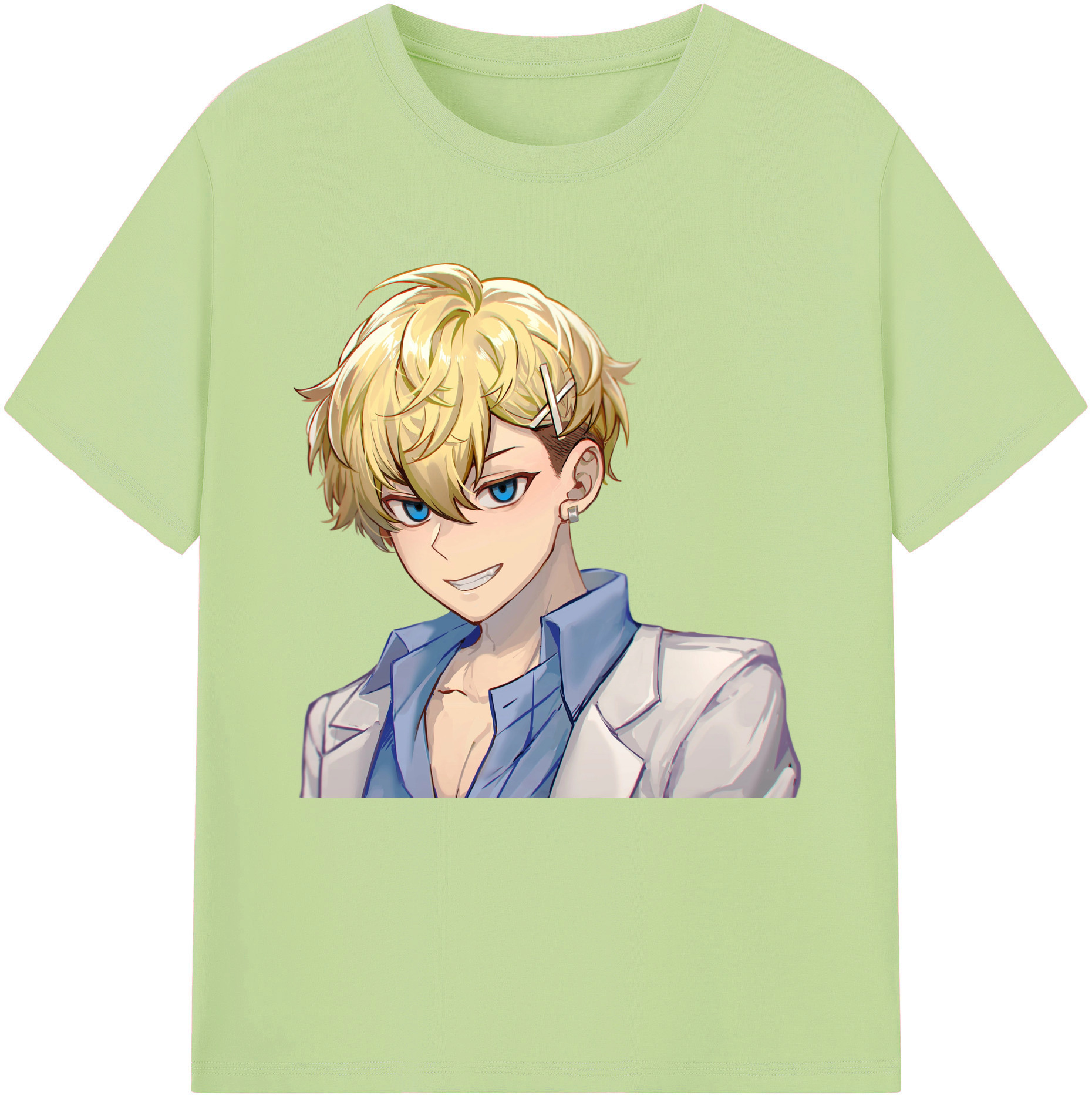 （画像用） 東京リベンジャーズ Tokyo Revengers 綿100％半袖Tシャツ（フロントプリント）
